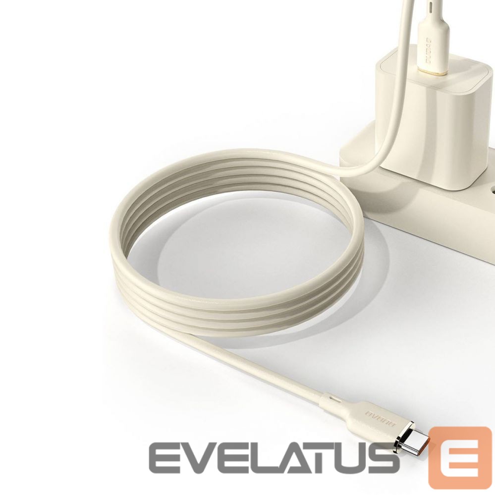 Other Phone Accessory Dudao Dudao L7SF 2in1 cable USB-C - USB-C / Lightning 100W 1.2m - beige