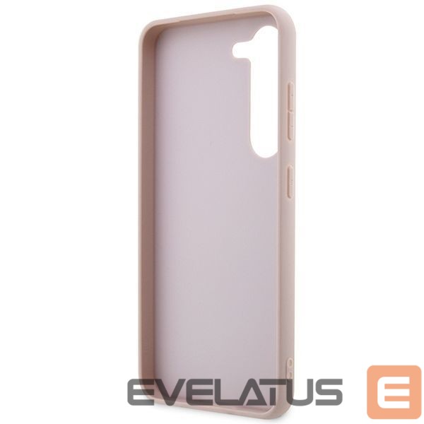 Other Phone Accessory Guess Guess 4G Big Metal Logo case for Samsung Galaxy S24 - pink