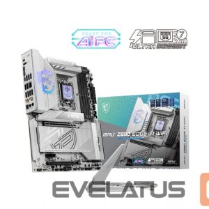 Motherboard for Intel processors MSI  MB Z890 S1851 ATX/MPG Z890 EDGE TI WIFI 