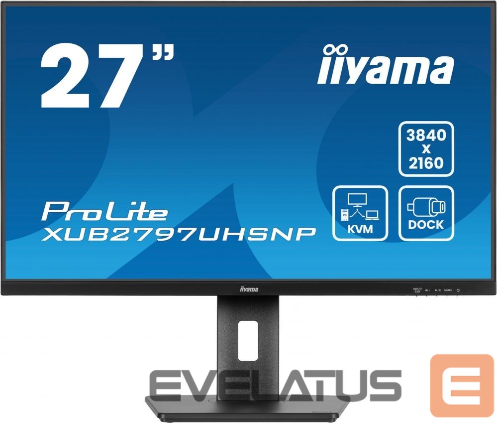 Monitors Iiyama IIYAMA XUB2797UHSNP-B1 27inch IPS UHD