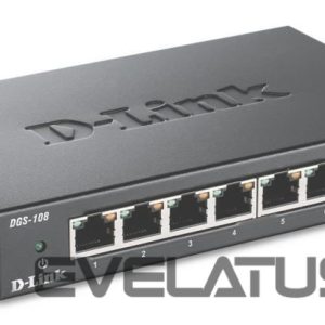 Server - Other Accessories D-link  Switch DGS-108/E	 Unmanaged, Desktop, 1 Gbps (RJ-45) ports quantity 8 