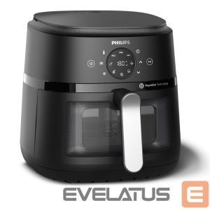 Table grill Philips  NA231/00 Airfryer, 1700 W, Pan volume 6.2 L, Black, Silver |  Airfryer | NA231/00 | Power 1700 W | Capacity 6.2 L | Black/Silver 