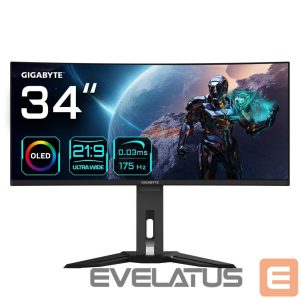Monitor Gigabyte  MONITOR 34" MO34WQC EK 