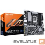 Motherboard for Intel processors Gigabyte  Mainboard||Intel B860 Express|LGA1851|Micro-ATX|Memory DDR5|Memory slots 4|2xPCI-Express 1x|1xPCI-Express 16x|2xM.2|1xHDMI|1xDisplayPort|1xAudio-In|1xAudio-Out|1xMicrophone|3xUSB 2.0|3xUSB 3.2|1xPS/2|1xRJ45|B860MD3HP1.0 