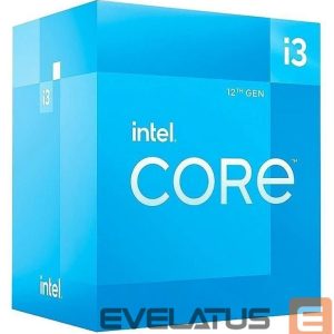 Processors Intel  CPU||Desktop|Core i3|i3-12100F|Alder Lake|3300 MHz|Cores 4|12MB|Socket LGA1700|58 Watts|BOX|BX8071512100FSRL63 