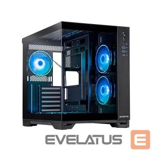 Computer case Chieftec  Case||VISIO GM-30B-TG-OP|MidiTower|Case product features Transparent panel|Not included|ATX|MicroATX|MiniITX|Colour Black|GM-30B-TG-OP 