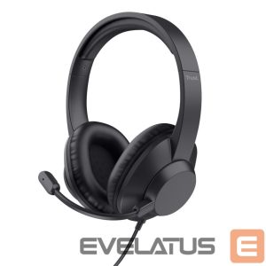 Wired headphones Trust  HEADSET AYDA MAX USB/25461 