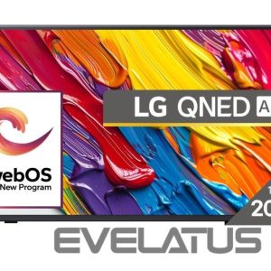 TV LG  TV Set||43"|4K/Smart|3840x2160|Wireless LAN|Bluetooth|webOS|Black|43QNED82A3B 
