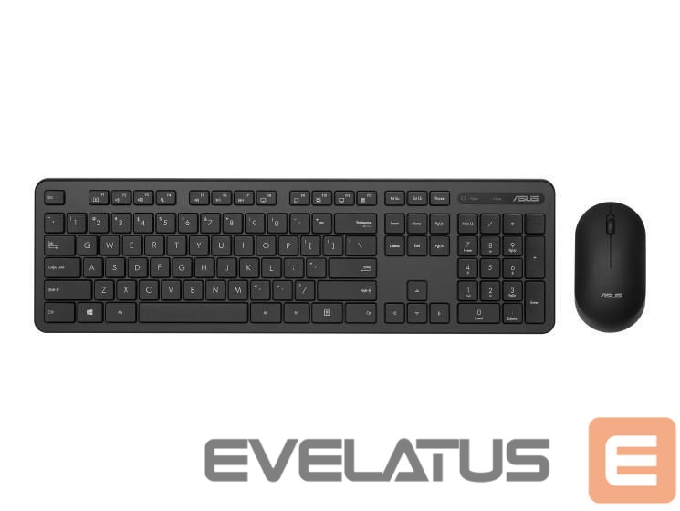 Computer keyboard Asus KEYBOARD +MOUSE WRL OPT. CW100/BLACK 90XB0700-BKM0S0