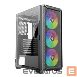 Computer case XILENCE  Case||ATX/micro ATX/Mini-ITX|Black|Midi Tower|PC|XG161 