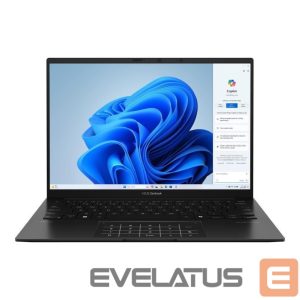 Laptop computer Asus  Notebook||ZenBook Series|14 OLED|UM3406KA-QD066W|CPU  AMD Ryzen AI 5|340|2000 MHz|14"|1920x1200|RAM 16GB|LPDDR5x|SSD 1TB|AMD Radeon Graphics|Integrated|ENG|NumberPad|Windows 11 Home|Black|1.2 kg|90NB14U1-M00LJ0 