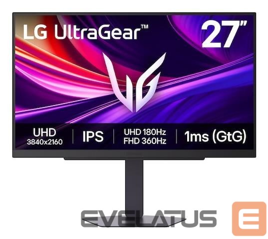 Monitor LG LCD Monitor||27 "|3840 x 2160 pixels|4K Ultra HD|Native aspect ratio 16:9|LCD|Flat|27G810A-B.AEK