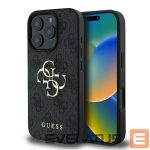 Other Phone Accessory Guess  Guess 4G Big Logo iPhone 16 Pro Max Case - Black 