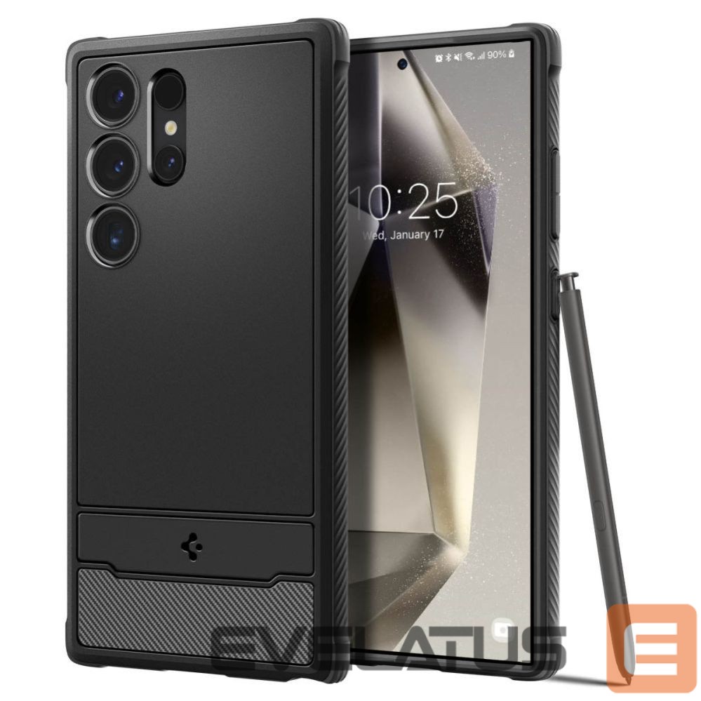 Other goods Spigen Spigen Rugged Armor Case for Samsung Galaxy S24 Ultra - Matte Black