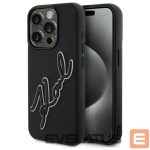 Other goods Karl Lagerfeld  Karl Lagerfeld 3D Rubber Signature Case for iPhone 15 Pro Max - Black 