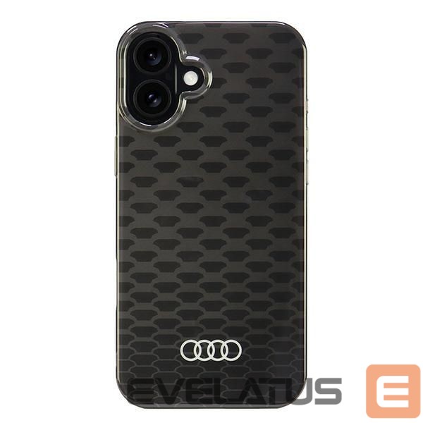 Other goods Audi Audi IML Stitching Pattern MagSafe iPhone 16 Plus 6.7" black/black hardcase AU-IMLMIP16M-Q5/D3-BK