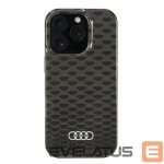 Other goods Audi  Audi IML Stitching Pattern MagSafe iPhone 16 Pro 6.3" black/black hardcase AU-IMLMIP16P-Q5/D3-BK 