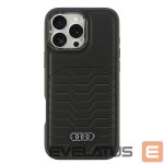 Other goods Audi  Audi Synthetic Leather MagSafe iPhone 16 Pro Max 6.9" black/black hardcase AU-TPUPCMIP16PM-GT/D3-BK 