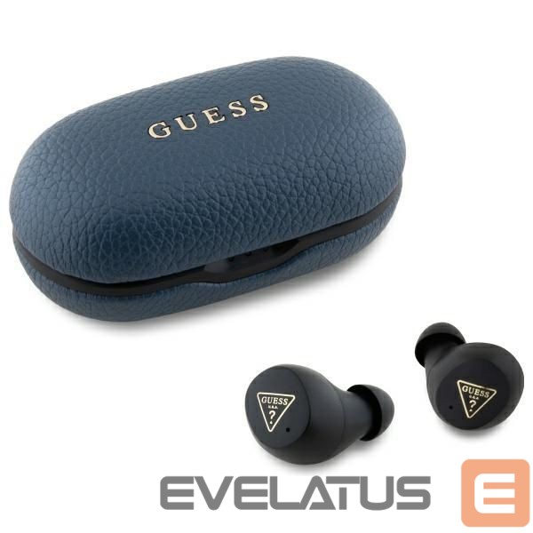 Other goods Guess Guess Bluetooth headphones GUTWSPGTSPSB TWS + docking station blue/blue Grained Classic Logo