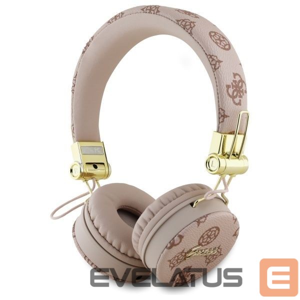 Other goods Guess Guess Bluetooth ENC GUBH70EPOSMW Brown/Brown Peony Script Round Shape Headphones