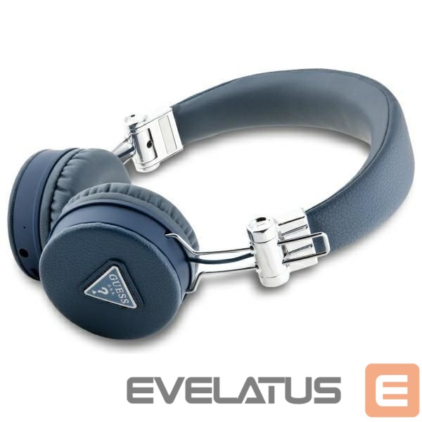 Other goods Guess Guess Bluetooth ENC GUBH70PGTSPSB on-ear headphones blue/blue Grained Classic Round Shape