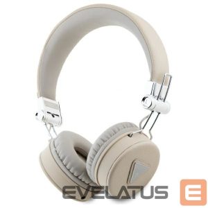 Other goods Guess  Guess Bluetooth on-ear headphones ENC GUBH70PGTSPSE beige/beige Grained Classic Round Shape 