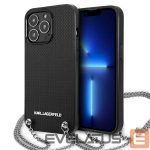 Other goods Karl Lagerfeld  Karl Lagerfeld Monogram Plaque Case for iPhone 13 Pro / 13 6.1" - Blackx 