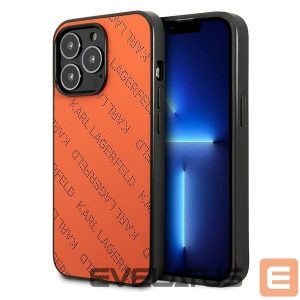Other goods Karl Lagerfeld  Karl Lagerfeld Perforated Allover Case for iPhone 13 Pro / 13 6.1" - Orange 