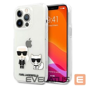 Other goods Karl Lagerfeld  Karl Lagerfeld Karl & Choupette Case for iPhone 13 Pro Max 6.7" - Transparent 