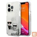 Other goods Karl Lagerfeld  Karl Lagerfeld Liquid Glitter Karl&Choupette case for iPhone 13 Pro Max 6.7" - silver 