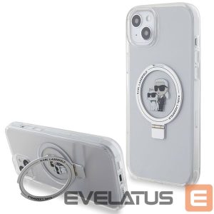 Other goods Karl Lagerfeld  Karl Lagerfeld KLHMP15MHMRSKCH iPhone 15 Plus / 14 Plus 6.7" white/white hardcase Ring Stand Karl&Choupette MagSafe 