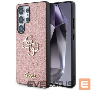 Other goods Guess  Guess Fixed Glitter Big 4G Metal Logo Case for Samsung Galaxy S25 Ultra Pink 