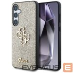 Other goods Guess  Guess Fixed Glitter Big 4G Metal Logo case for Samsung Galaxy S25 gold 