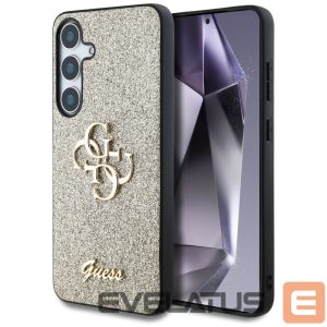 Other goods Guess  Guess Fixed Glitter Big 4G Metal Logo case for Samsung Galaxy S25 gold 