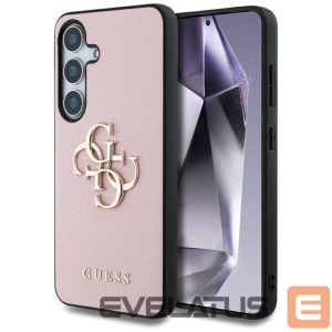 Other goods Guess  Guess Grained Big 4G Logo Small Classic Logo case for Samsung Galaxy S25 Plus pink 