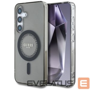 Other goods Guess  Guess Rhinestones Printed Classic Logo MagSafe Samsung Galaxy S25 case black 
