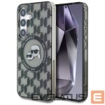 Other goods Karl Lagerfeld  Case Karl Lagerfeld Button Karl&Choupette Heads On KL Pattern MagSafe Samsung Galaxy S25 black 