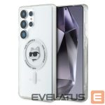 Other goods Karl Lagerfeld  Case Karl Lagerfeld Button Choupette Head Printed Logo MagSafe Samsung Galaxy S25 Ultra white 