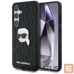Other goods Karl Lagerfeld  Karl Lagerfeld Leather Monogram Pin Logo Karl Head Samsung Galaxy S25 Case Black 