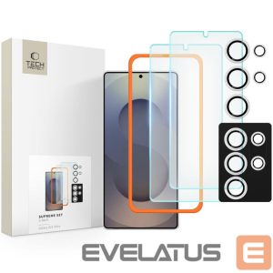 Other goods Tech-Protect  Tech-Protect Supreme Set for Samsung Galaxy S25 Ultra 2x Tempered Glass Screen Protector / Camera Tempered Glass - Clear 