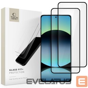 Other goods Tech-Protect  Tech-Protect Glass Fit +2-Pack Tempered Glass for Xiaomi Redmi Note 14 4G / 5G - Black 