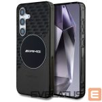 Other goods Mercedes-Benz  AMG Transparent Rhombs MagSafe Case for Samsung Galaxy S25 - Black 