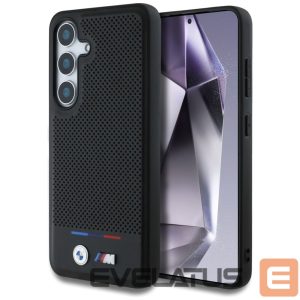 Other goods BMW  BMW Leather Tricolor Stripe MagSafe Case for Samsung Galaxy S25 - Black 