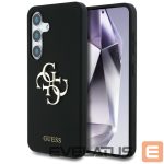 Other goods Guess  Guess Silicone Big 4G Logo Bottom Script case for Samsung Galaxy S25 - black 