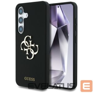 Other goods Guess  Guess Silicone Big 4G Logo Bottom Script case for Samsung Galaxy S25 - black 