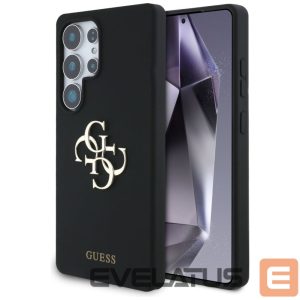 Other goods Guess  Guess Silicone Big 4G Logo Bottom Script case for Samsung Galaxy S25 Ultra - black 