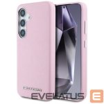 Other goods Karl Lagerfeld  Karl Lagerfeld Saffiano Full Wrapped Elongated Metal Logo MagSafe Case for Samsung Galaxy S25+ - Pink 