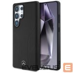 Other goods Mercedes-Benz  Mercedes Leather Debossed Lines MagSafe case for Samsung Galaxy S25 Ultra - black 