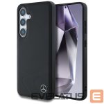 Other goods Mercedes-Benz  Mercedes Leather Horizontal Debossed Curves MagSafe Case for Samsung Galaxy S25 - Black 
