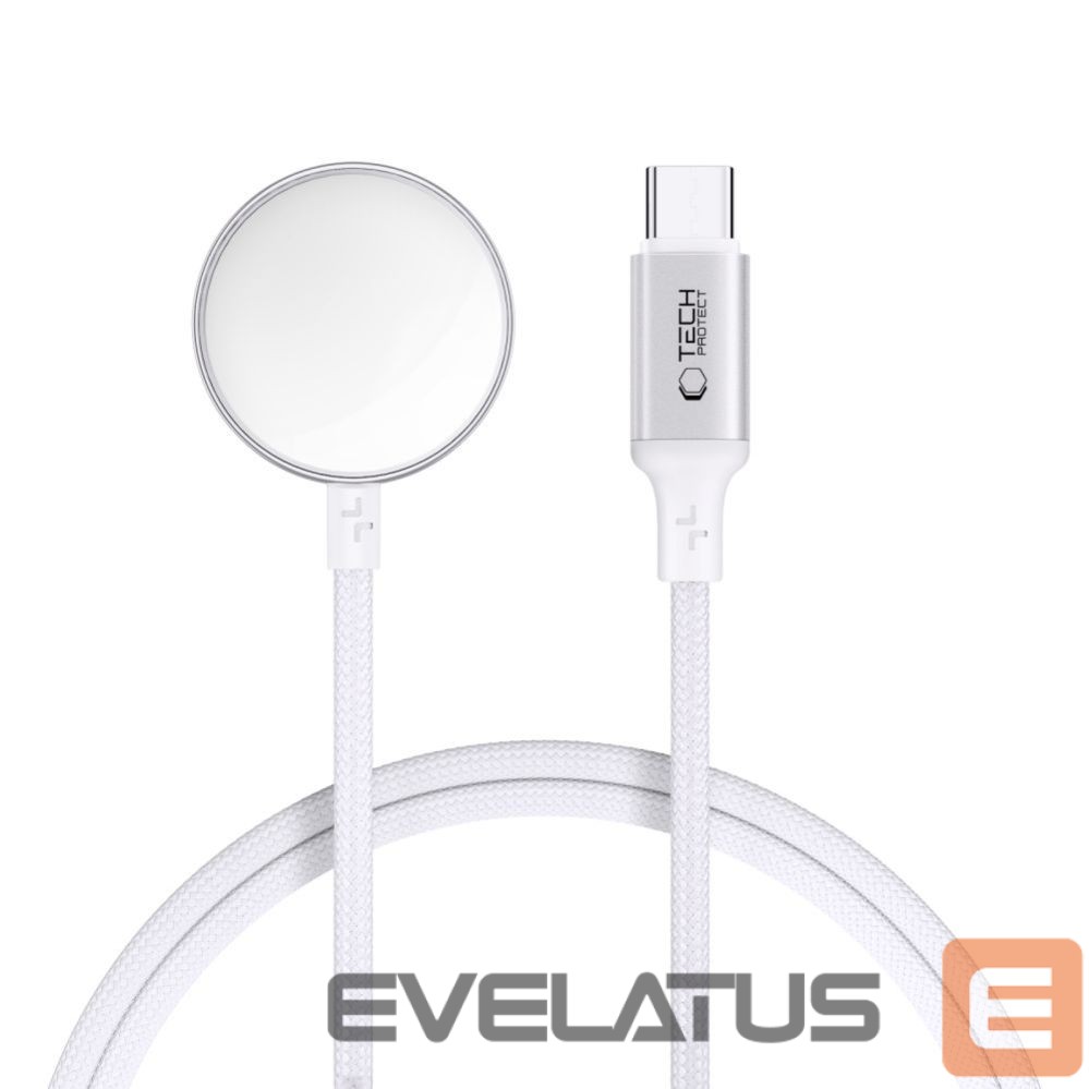 Other goods Tech-Protect Tech-Protect UltraBoost USB-C Inductive Charger for Apple Watch 1m - White